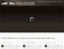 Tablet Screenshot of globalnvcorp.com